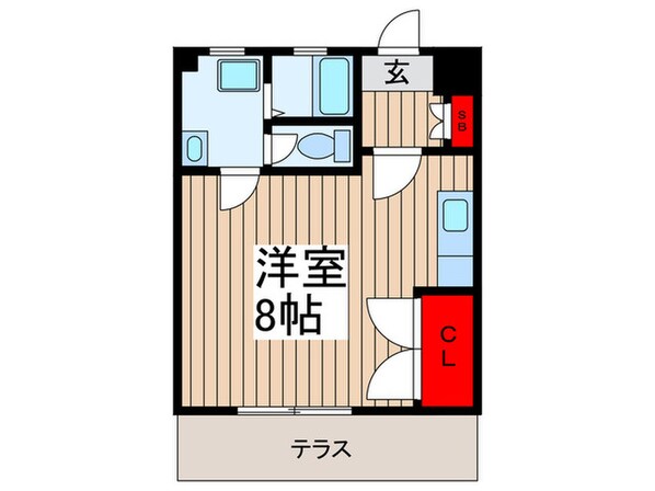 宮田ハイツの物件間取画像